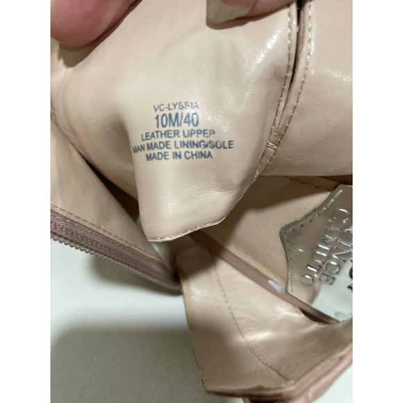 Vince Camuto Lyssia Wedge beige‎ leather sandals size 10M - Picture 6 of 8